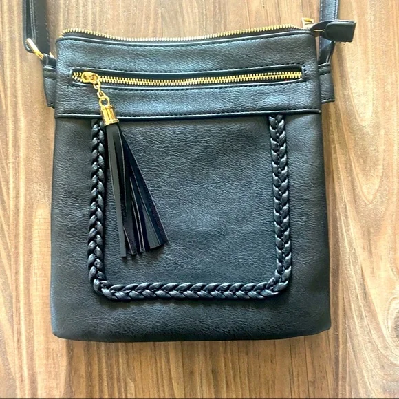 💕Black Crossbody Purse - Picture 8 of 9